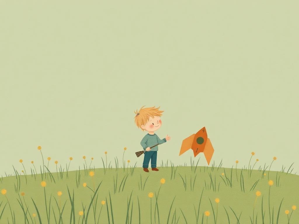 Olle bygger en raket — Scandinavian cover illustration